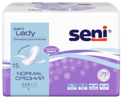 BELLA Seni lady прокладки урологические normal 15шт